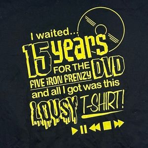 Five Iron Frenzy shirt L vintage